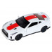 Машина АВТОПАНОРАМА Nissan GT-R (R35), 1/32, белый, свет, звук, в/к 18*9*13,5 см