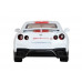 Машина АВТОПАНОРАМА Nissan GT-R (R35), 1/32, белый, свет, звук, в/к 18*9*13,5 см