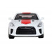Машина АВТОПАНОРАМА Nissan GT-R (R35), 1/32, белый, свет, звук, в/к 18*9*13,5 см