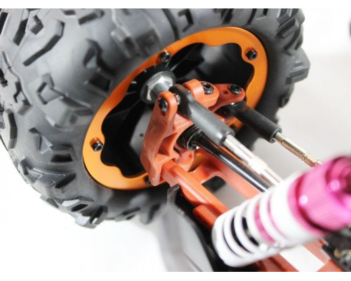 Радиоуправляемая трагги Remo Hobby EVO-R Brushless UPGRADE (зеленая) 4WD 2.4G 1/8 RTR