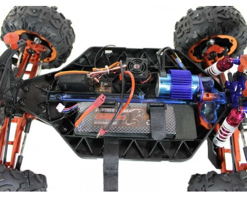 Радиоуправляемая трагги Remo Hobby EVO-R Brushless UPGRADE (зеленая) 4WD 2.4G 1/8 RTR