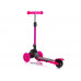 Самокат трехколесный Zumba  (чёрно-розовый)