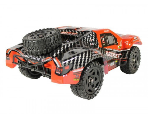 Радиоуправляемый шорт-корс Remo Hobby Rocket V2.0 (красный) 4WD 2.4G 1/16 RTR