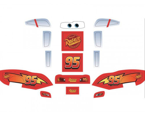 Сборная модель ZVEZDA Тачки Маккуин, 1/43