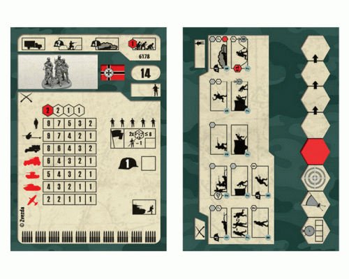 Сборные солдатики ZVEZDA Немецкая кадровая пехота, 1/72