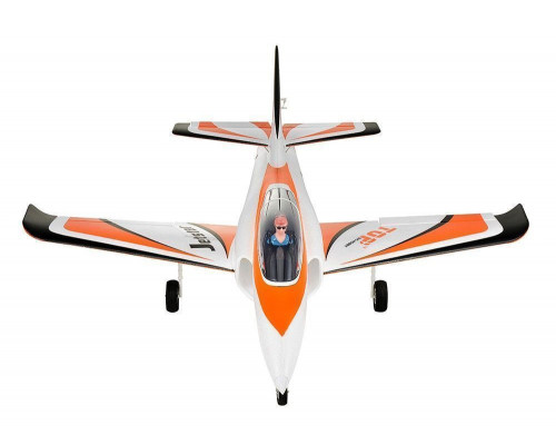 Радиоуправляемый самолет Top RC Jet Star Pro оранжевый 800мм импеллер 64мм 2.4G 4-ch LiPo RTF