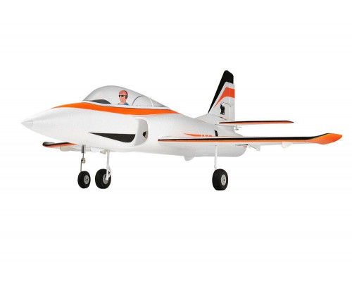 Радиоуправляемый самолет Top RC Jet Star Pro оранжевый 800мм импеллер 64мм 2.4G 4-ch LiPo RTF