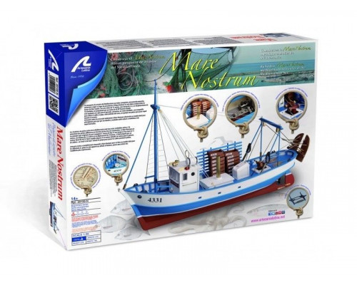 Сборная деревянная модель корабля Artesania Latina MARE NOSTRUM 2016, 1/35