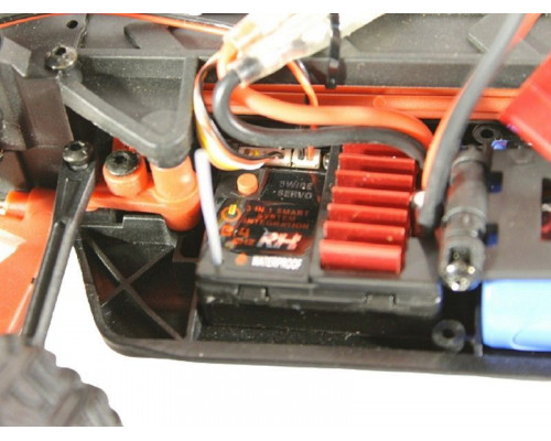 Радиоуправляемый монстр Remo Hobby SMAX UPGRADE V2.0 (синий) 4WD 2.4G 1/16 RTR