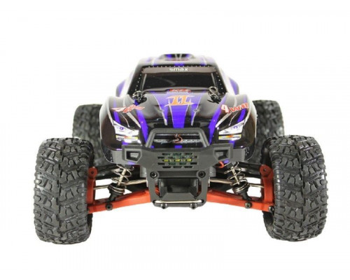 Радиоуправляемый монстр Remo Hobby SMAX UPGRADE V2.0 (синий) 4WD 2.4G 1/16 RTR
