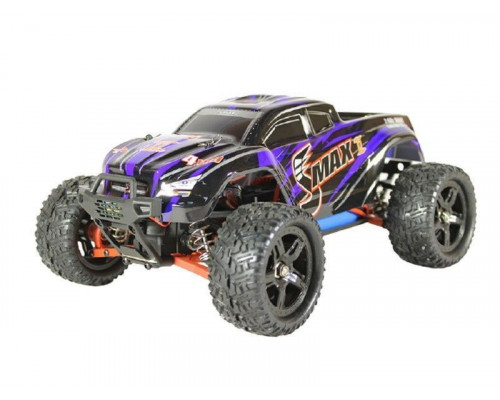 Радиоуправляемый монстр Remo Hobby SMAX UPGRADE V2.0 (синий) 4WD 2.4G 1/16 RTR