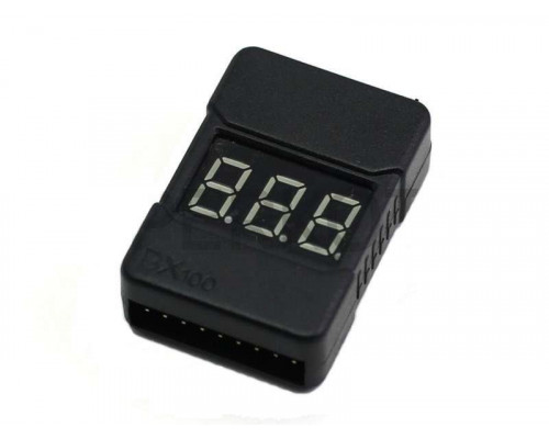 Сигнализатор просадки напряжения LiPo аккумуляторов в корпусе