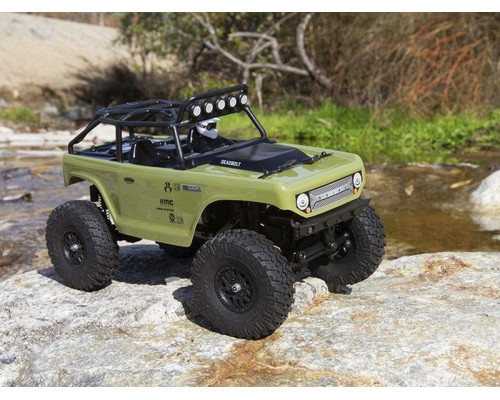 Модель для трофи 1:24 Axial SCX24 Deadbolt 4WD, электро, RTR (зеленый)