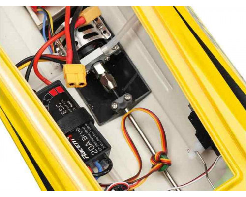 Радиоуправляемый катер Volantex RC Vector SR65 желтый Brushless 2.4G LiPo RTR