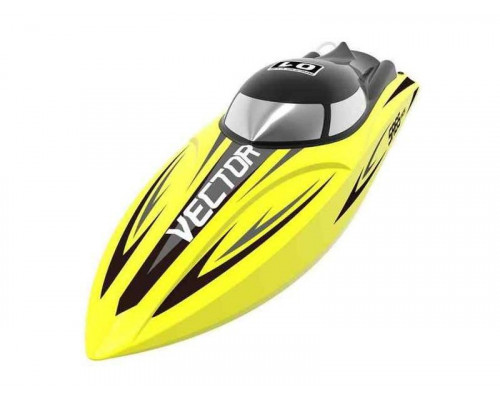 Радиоуправляемый катер Volantex RC Vector SR65 желтый Brushless 2.4G LiPo RTR
