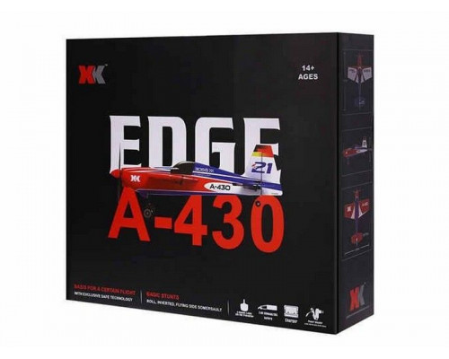 Радиоуправляемый самолет XK Innovation EDGE A430 430мм 3D EPS 2.4G 5-ch LiPo RTF