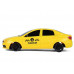 Радиоуправляемая машина AUTODRIVE Lada Vesta такси, 1/16, желтый, 40MHz, в/к 35*16,5*12,5см