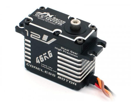 Сервомашинка цифровая JX Servo CLS-12V7346 (73г/47/0.10/14.0V) Full metal