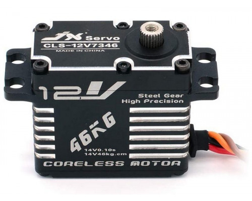 Сервомашинка цифровая JX Servo CLS-12V7346 (73г/47/0.10/14.0V) Full metal