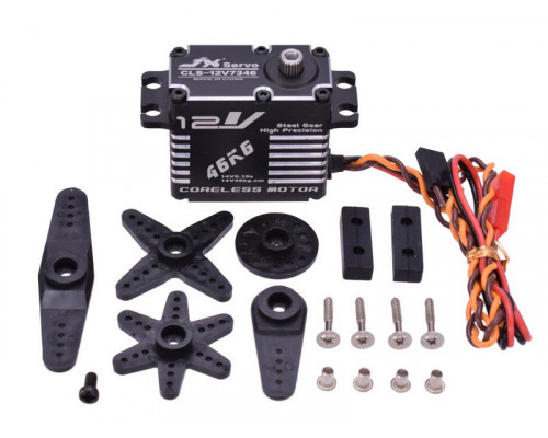 Сервомашинка цифровая JX Servo CLS-12V7346 (73г/47/0.10/14.0V) Full metal