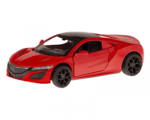 Машина АВТОПАНОРАМА Honda Acura NSX, красный, 1/38, инерция, в/к 17,5*12,5*6,5 см
