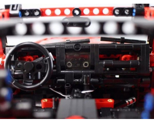 Радиоуправляемый конструктор CADA deTech Jeep Wrangler (1941 деталь)