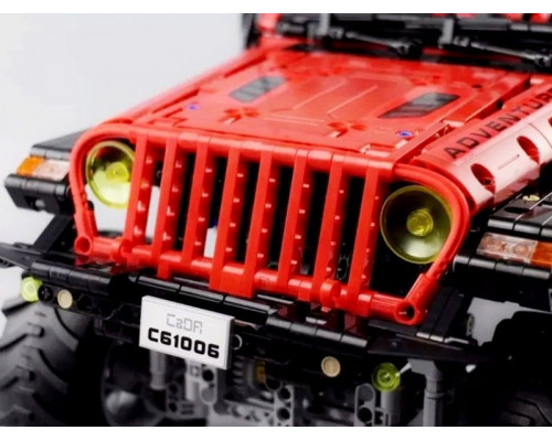 Радиоуправляемый конструктор CADA deTech Jeep Wrangler (1941 деталь)