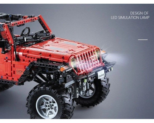 Радиоуправляемый конструктор CADA deTech Jeep Wrangler (1941 деталь)