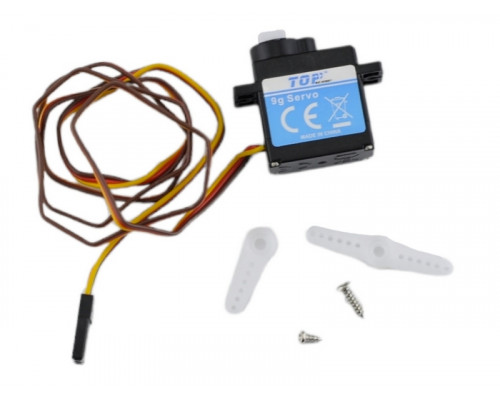 Сервомашинка 9g для самолета Top RC 500 Class Cessna 182 6СH (закрылки), провод 550мм