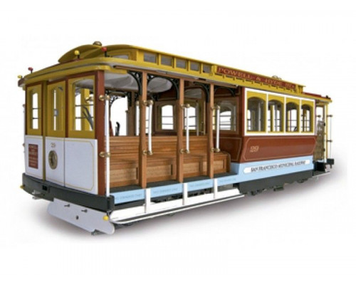 Сборная деревянная модель трамвая Artesania Latina SAN FRANCISCO POWELL STREET, 1/22