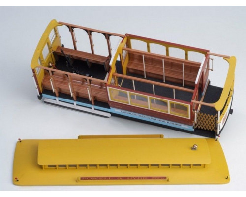 Сборная деревянная модель трамвая Artesania Latina SAN FRANCISCO POWELL STREET, 1/22