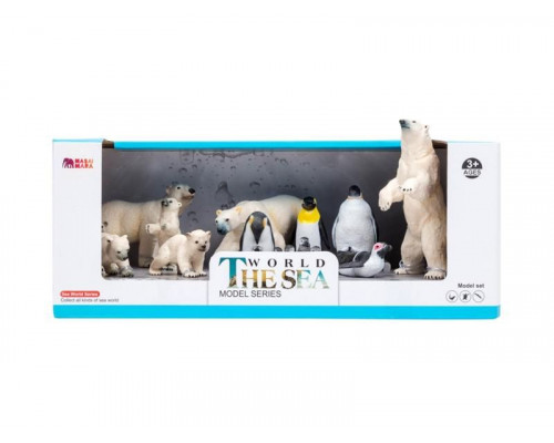 Фигурки игрушки MASAI MARA ММ203-029 серии Мир морских животных 12пр.