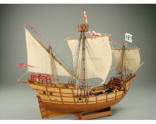 Сборная картонная модель Shipyard каравелла Pinta (№64), 1/96