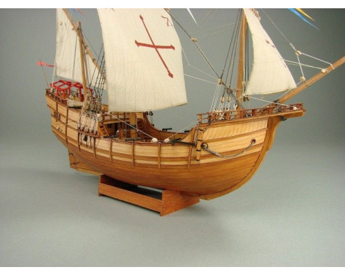 Сборная картонная модель Shipyard каравелла Pinta (№64), 1/96