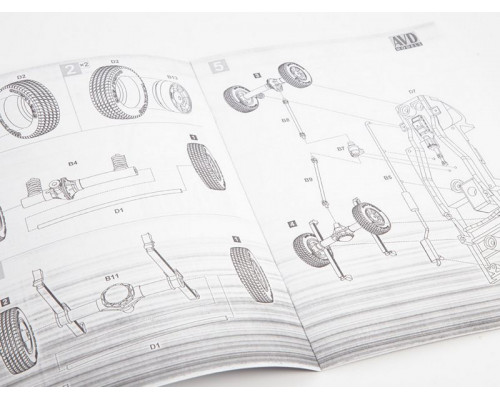 Сборная модель AVD Пикап-2308, 1/43