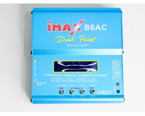 Универсальное зарядное устройство G.T.Power iMax B6AC 80Вт