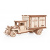 Деревянный конструктор Lemmo Грузовичок ЛТ фургон, 62 детали