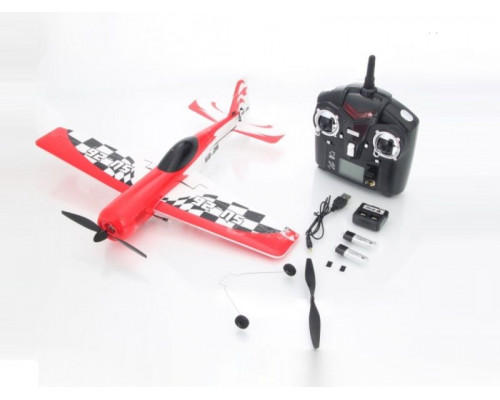 Р/У самолет WlToys Su-26 6-ти осевой гироскоп 4Ch 2.4G RTF