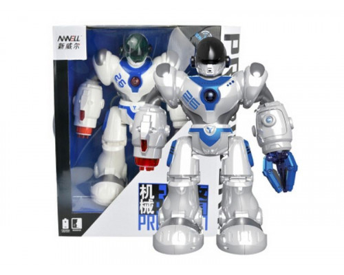 ИК робот AMWELL 7088 Robocop, звук, свет, танцы, сенсор, стреляет снарядами