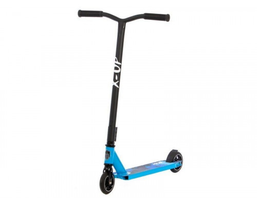 Самокат двухколесный трюковой X-UP (синий)