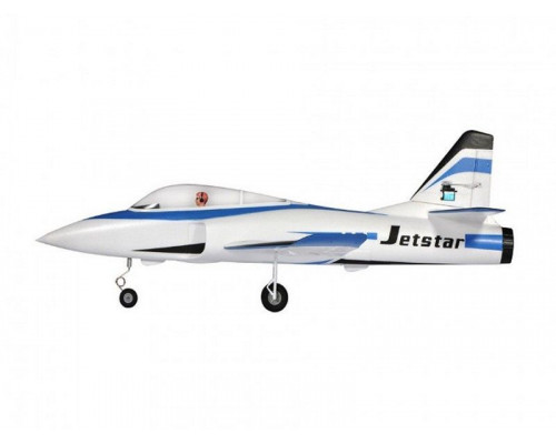 Р/У самолет Top RC Jet Star голубой 800 мм импеллер 65мм PNP