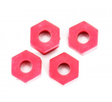 Пластиковые колёсные шестигранники 4 шт., тюнинг, аналог TRA1654