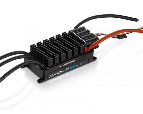 Бесколлекторный регулятор Hobbywing FLYFUN-130A-HV-OPTO-V5 (130A-160A, Aircraft)