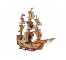 3D пазлы из пенокартона ПИРАТСКИЙ КОРАБЛЬ (79 деталей)