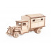 Деревянный конструктор Lemmo Грузовичок ЛТ почта, 49 деталей