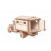 Деревянный конструктор Lemmo Грузовичок ЛТ почта, 49 деталей