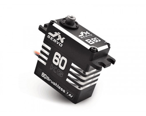 Сервомашинка цифровая JX Servo B60 (87г/62/0.11/7.4V) бесколлекторная, Full metal