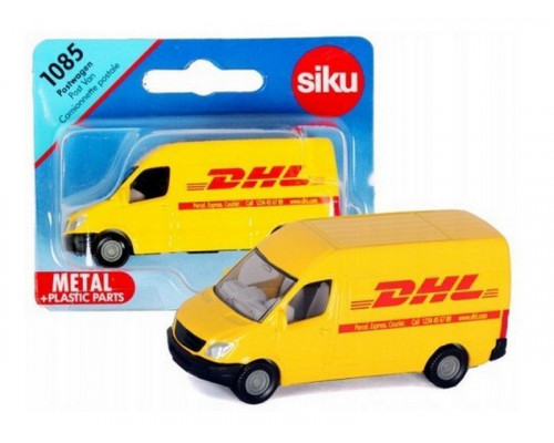 Фургон Siku 1085 DHL 1/87, 7.4 см, желтый