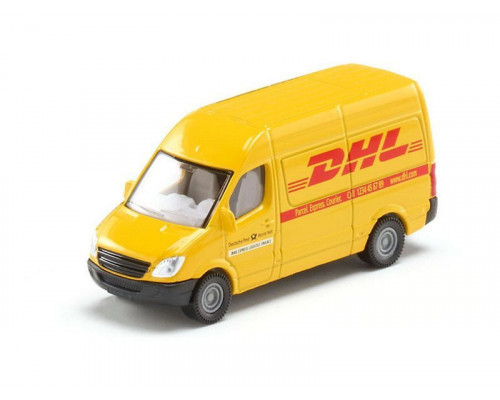 Фургон Siku 1085 DHL 1/87, 7.4 см, желтый