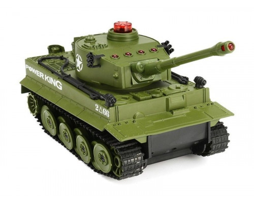 Р/У танк Huan Qi 1/32 Tiger, управление через Bluetooth, (для ИК танкового боя)
